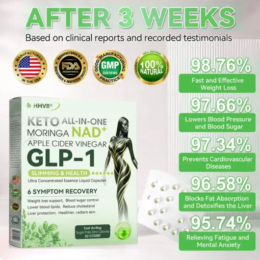 𝐇𝐇𝐕𝐁® ® GLP-1 Slimming & Health Boost Liquid Pearls