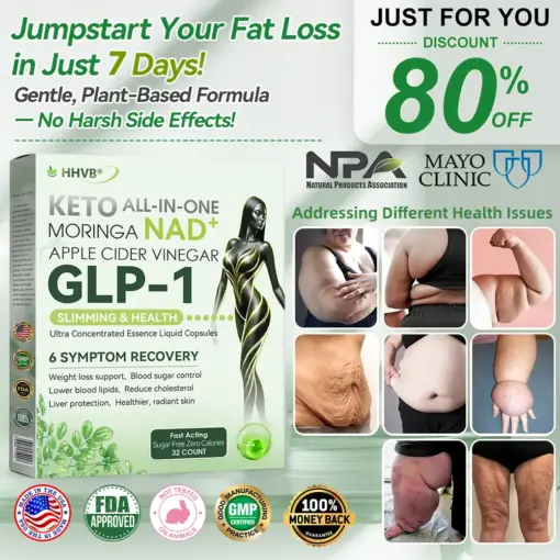 𝐇𝐇𝐕𝐁® GLP-1 Slimming & Health Boost Concentrated Essence Liquid Pearls