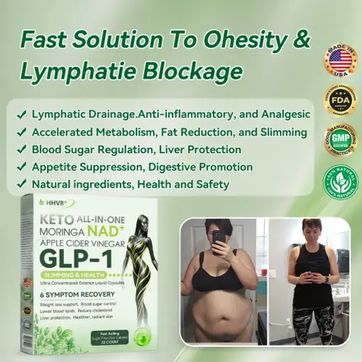 𝐇𝐇𝐕𝐁® GLP-1 Slimming & Health Boost Concentrated Essence Liquid Pearls
