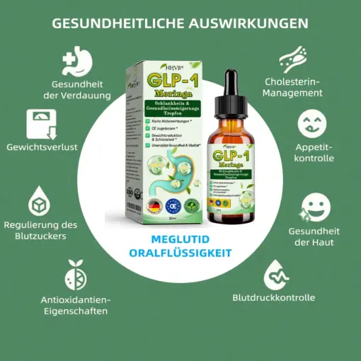 HHVB® GLP-1 Moringa Schlankheits- und Gesundheitssteigerungs-Tropfen