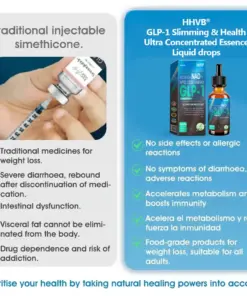 HHVB® GLP-1 Slimming & Health Ultra Concentrated Essence Liquid drops