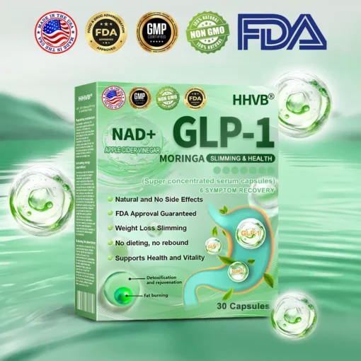 𝐇𝐇𝐕𝐁® 𝐆𝐋𝐏-𝟏 𝐒𝐥𝐢𝐦𝐦𝐢𝐧𝐠 & 𝐇𝐞𝐚𝐥𝐭𝐡 𝐔𝐥𝐭𝐫𝐚 𝐂𝐨𝐧𝐜𝐞𝐧𝐭𝐫𝐚𝐭𝐞𝐝 𝐄𝐬𝐬𝐞𝐧𝐜𝐞 𝐋𝐢𝐪𝐮𝐢𝐝 𝐁𝐞𝐚𝐝𝐬