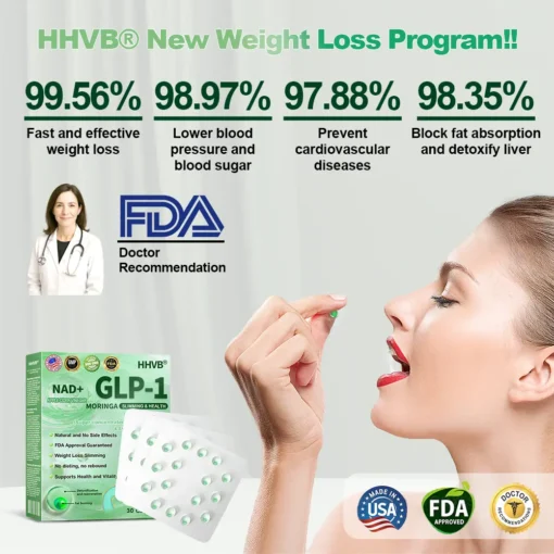 𝐇𝐇𝐕𝐁® 𝐆𝐋𝐏-𝟏 𝐒𝐥𝐢𝐦𝐦𝐢𝐧𝐠 & 𝐇𝐞𝐚𝐥𝐭𝐡 𝐔𝐥𝐭𝐫𝐚 𝐂𝐨𝐧𝐜𝐞𝐧𝐭𝐫𝐚𝐭𝐞𝐝 𝐄𝐬𝐬𝐞𝐧𝐜𝐞 𝐋𝐢𝐪𝐮𝐢𝐝 𝐁𝐞𝐚𝐝𝐬