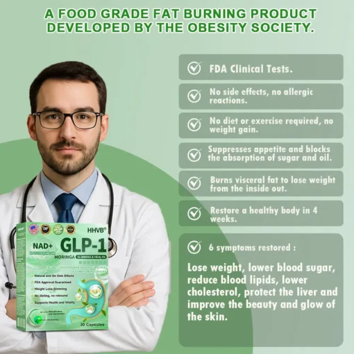 𝐇𝐇𝐕𝐁® 𝐆𝐋𝐏-𝟏 𝐒𝐥𝐢𝐦𝐦𝐢𝐧𝐠 & 𝐇𝐞𝐚𝐥𝐭𝐡 𝐔𝐥𝐭𝐫𝐚 𝐂𝐨𝐧𝐜𝐞𝐧𝐭𝐫𝐚𝐭𝐞𝐝 𝐄𝐬𝐬𝐞𝐧𝐜𝐞 𝐋𝐢𝐪𝐮𝐢𝐝 𝐁𝐞𝐚𝐝𝐬